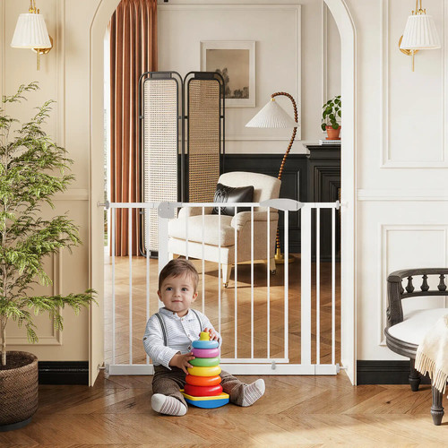 Wide baby gate stairs - baby,